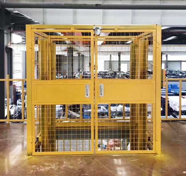 上杭智能导轨式升降机亮相